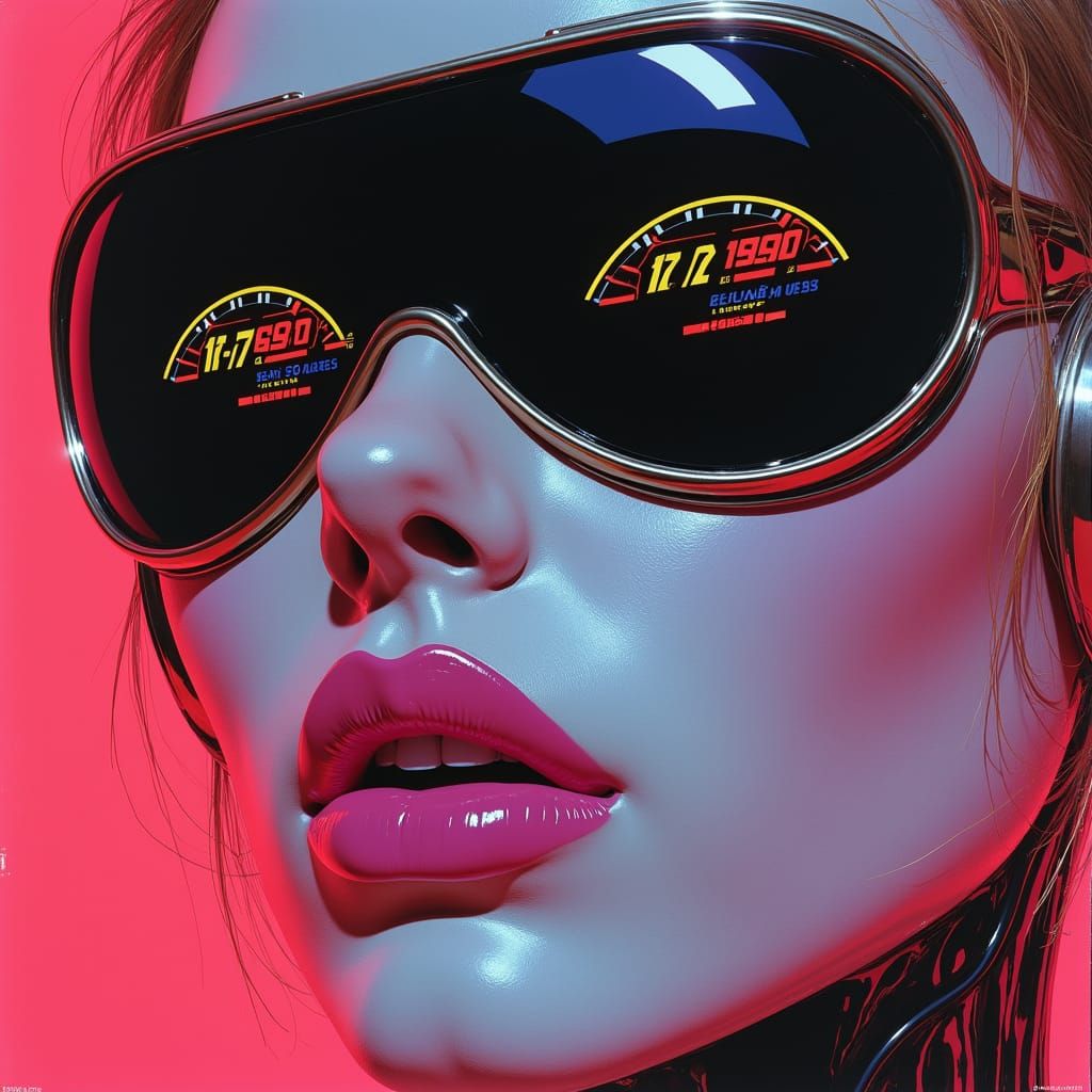 hajime sorayama style, a close-up illustration of a face sen...