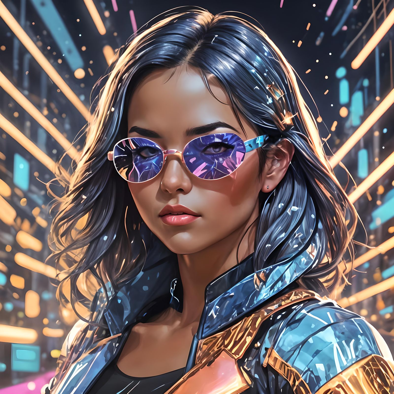 Neon Cartoon V1 test #7