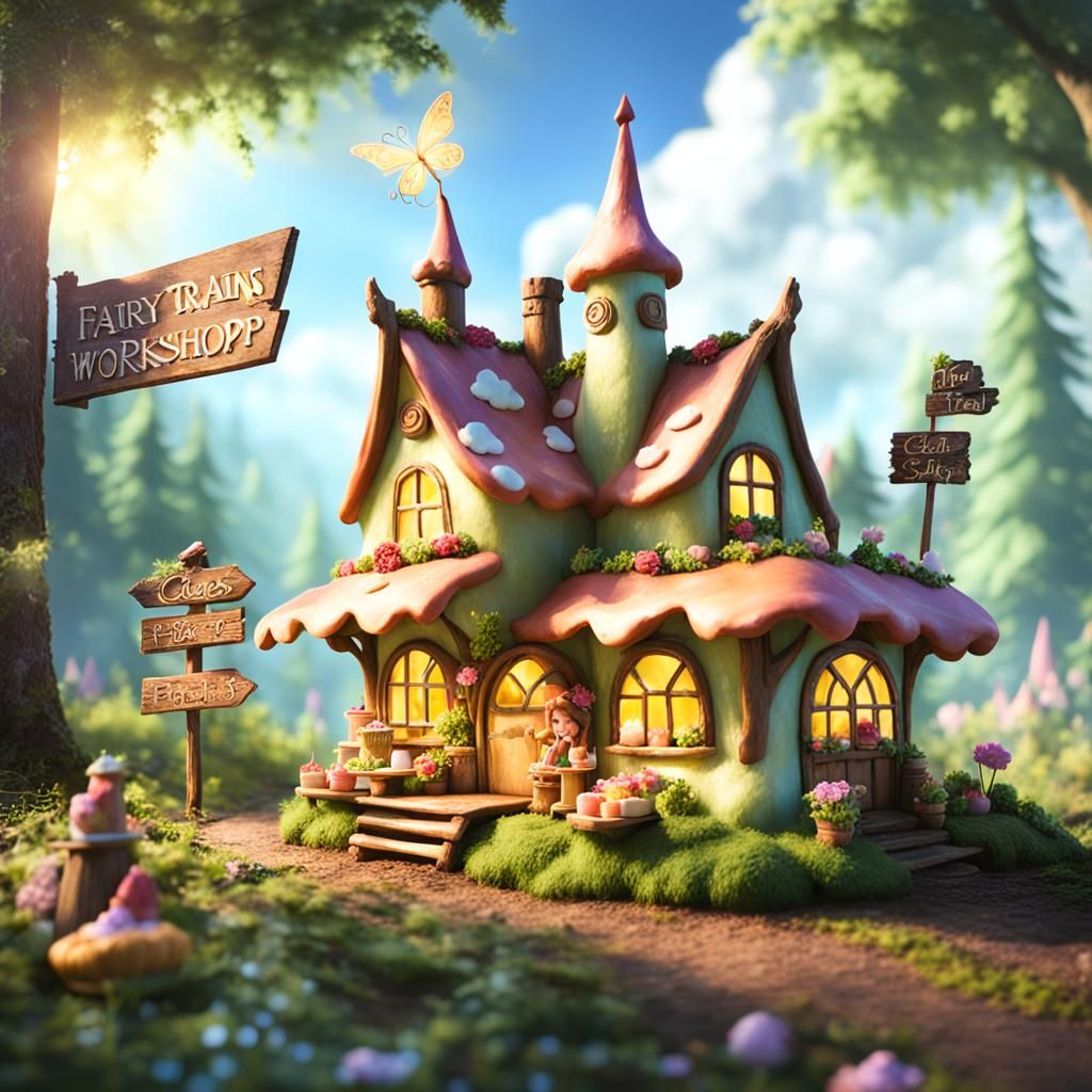 Beautiful Fairy Pastry Shoppe