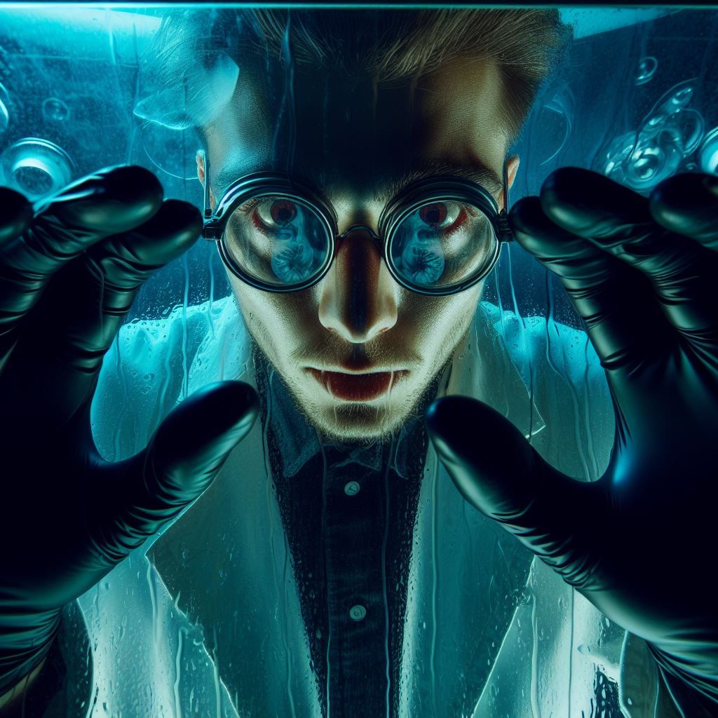 Trapped by the mad scientist