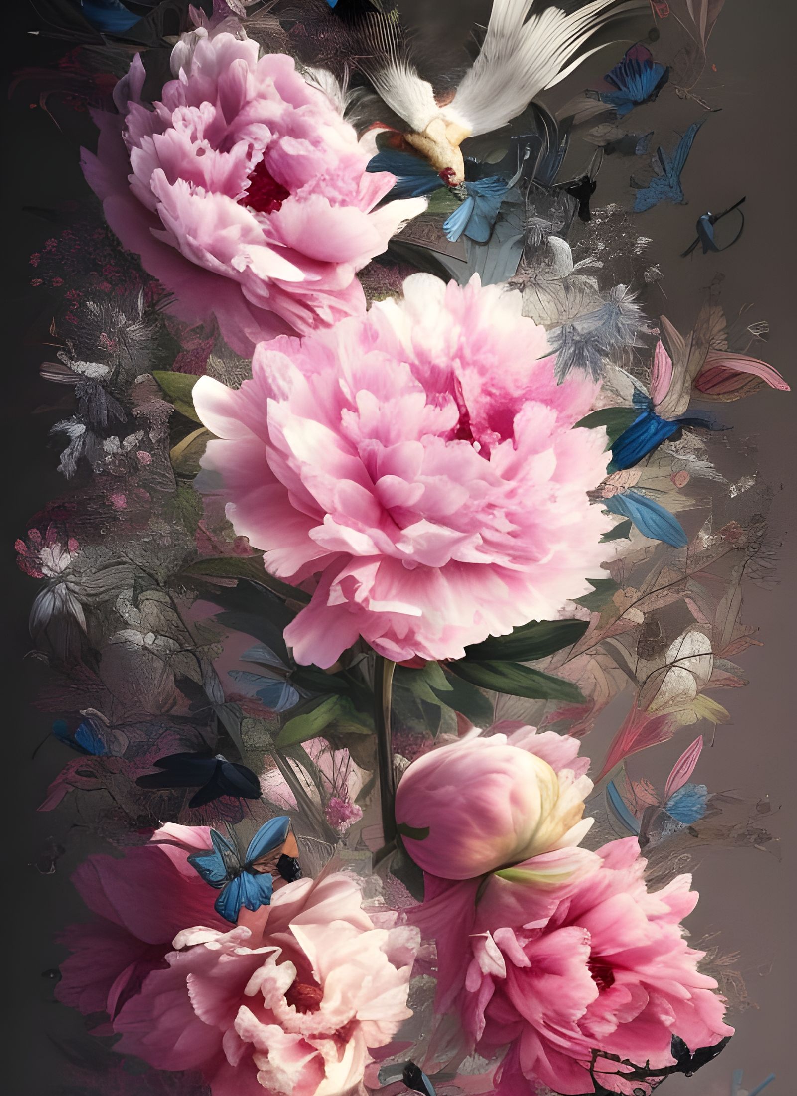 A peony dream  by @Vira