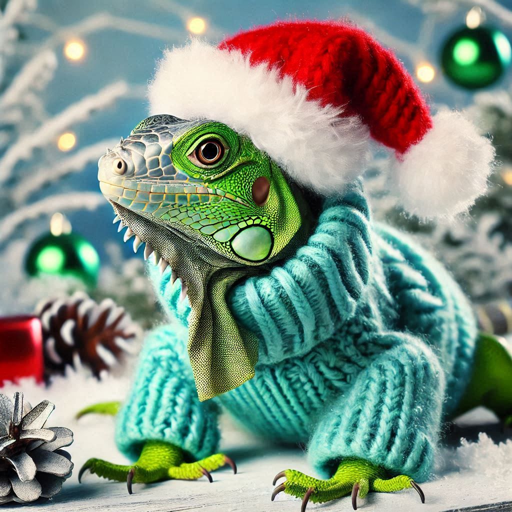 Winter Iguana