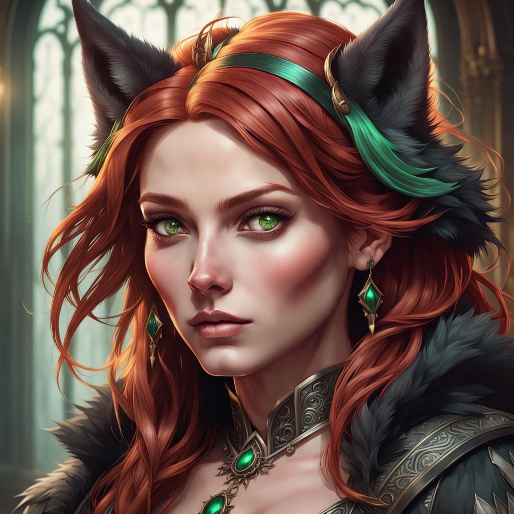 Wolf Queen v2 - AI Generated Artwork - NightCafe Creator