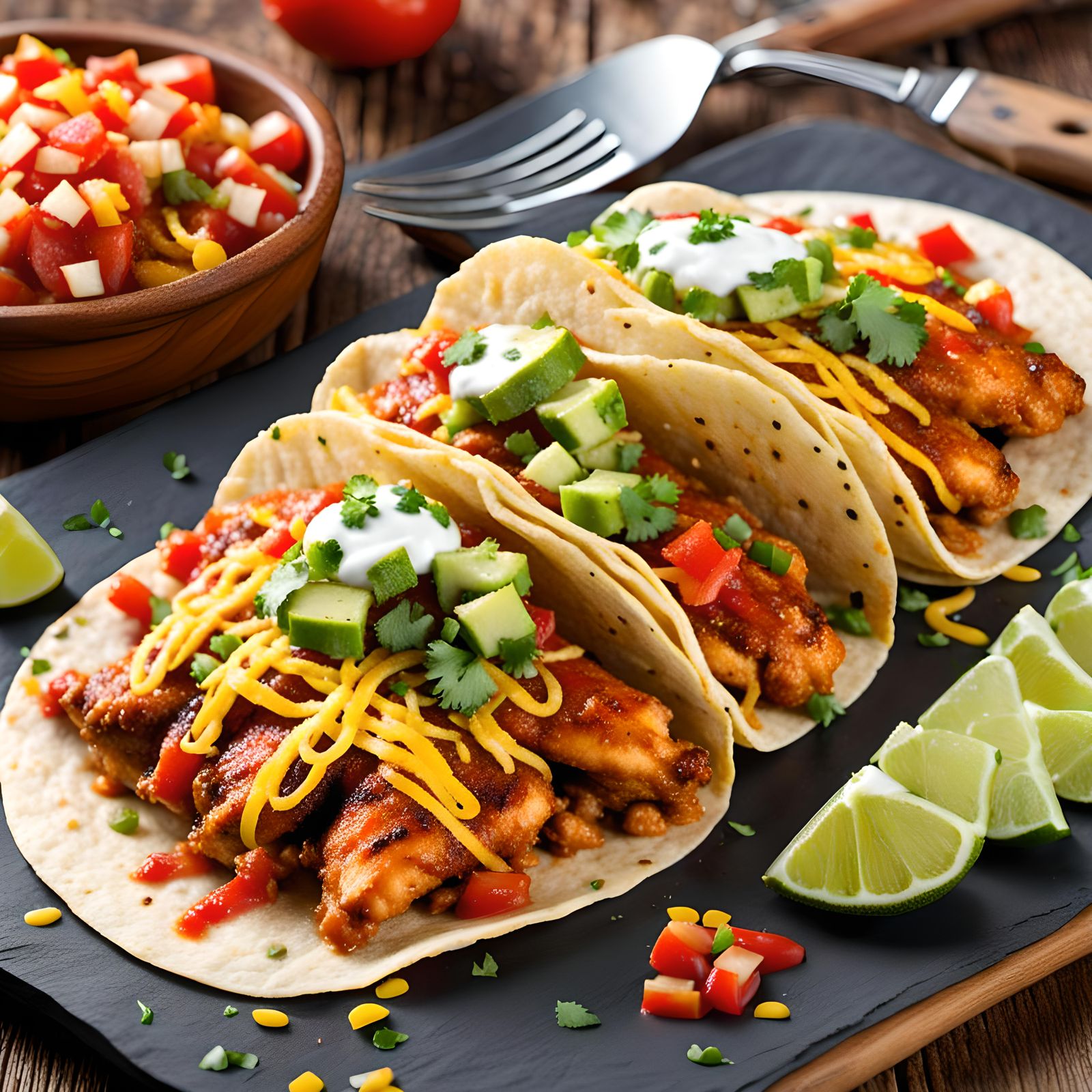 Taco chicken  by @Eto Demerzel