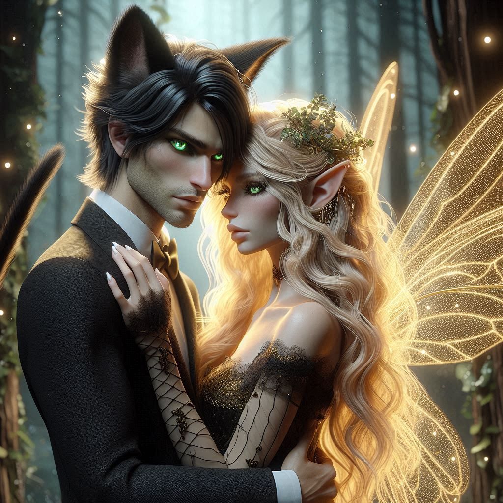 The Fairy & The Cat Man