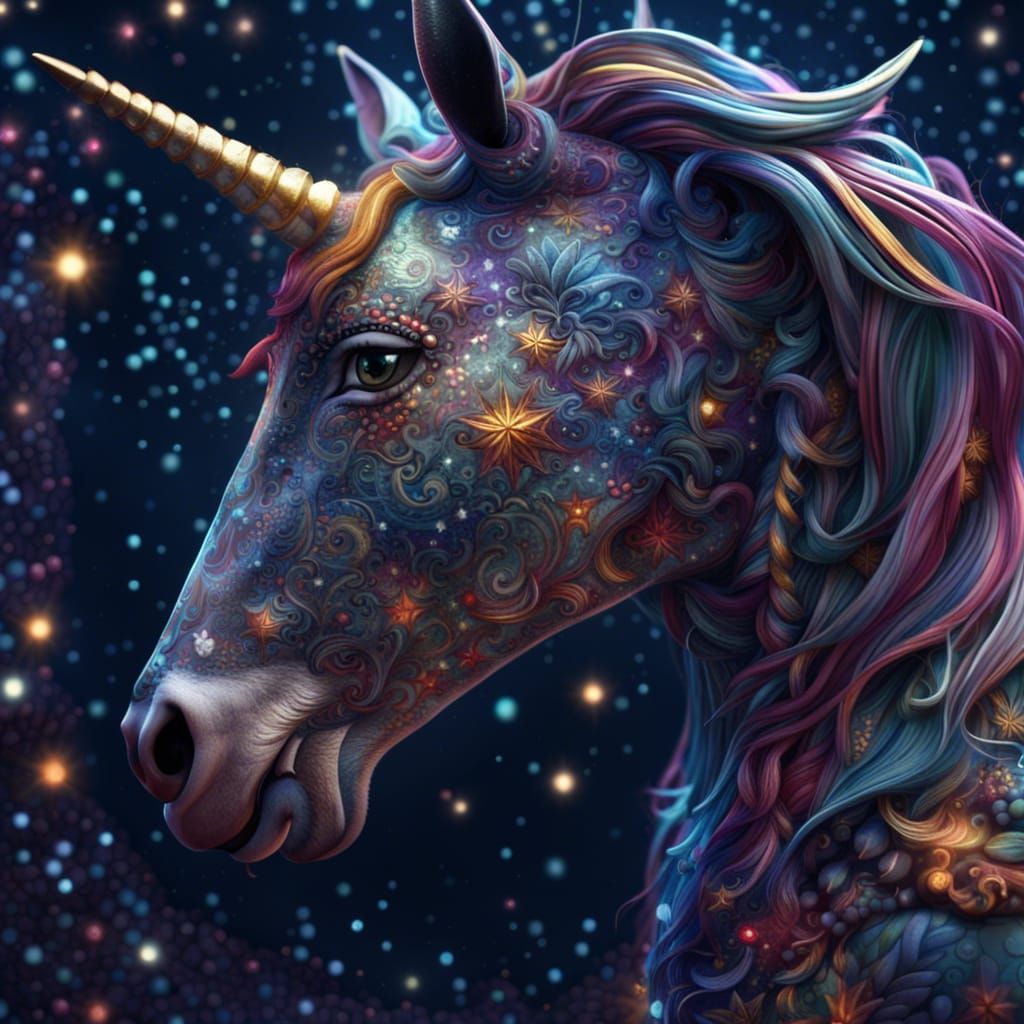 Star Unicorn  by @Liandra