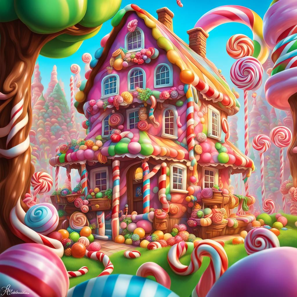 Candy House  by @Caz Prophetess
