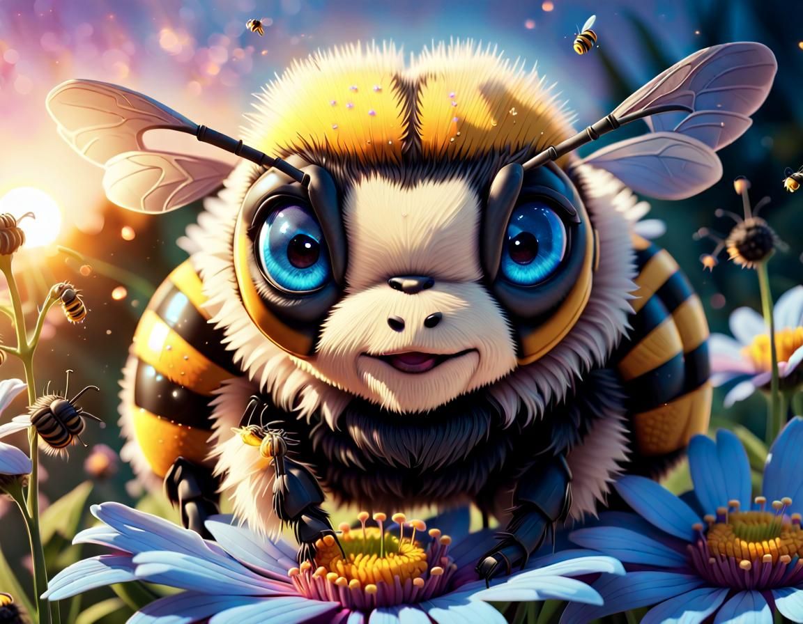 Bee my friend please