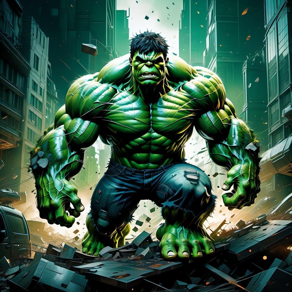 Hulk - AI Generated Artwork - NightCafe Creator