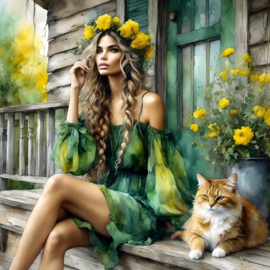 <lora:Watercolor Painting:1.0> 