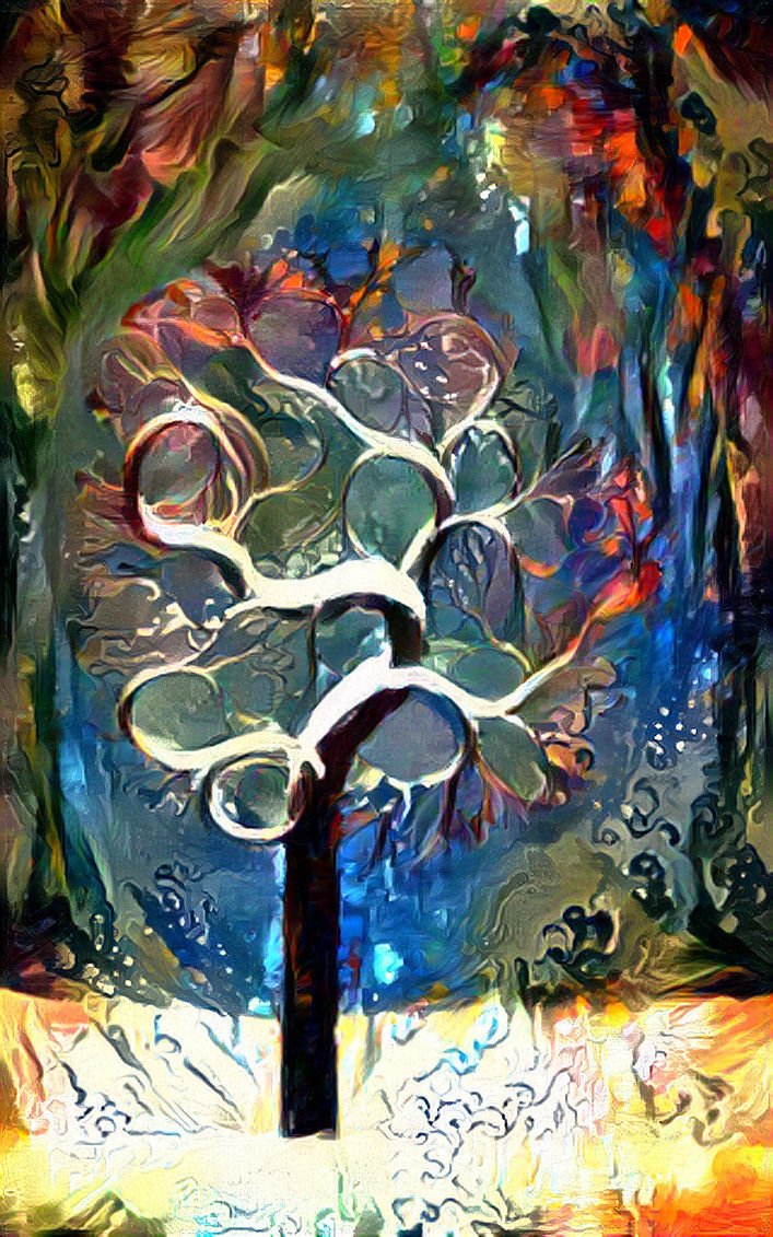 A Winter Tree Dreams Of Being In Bloom