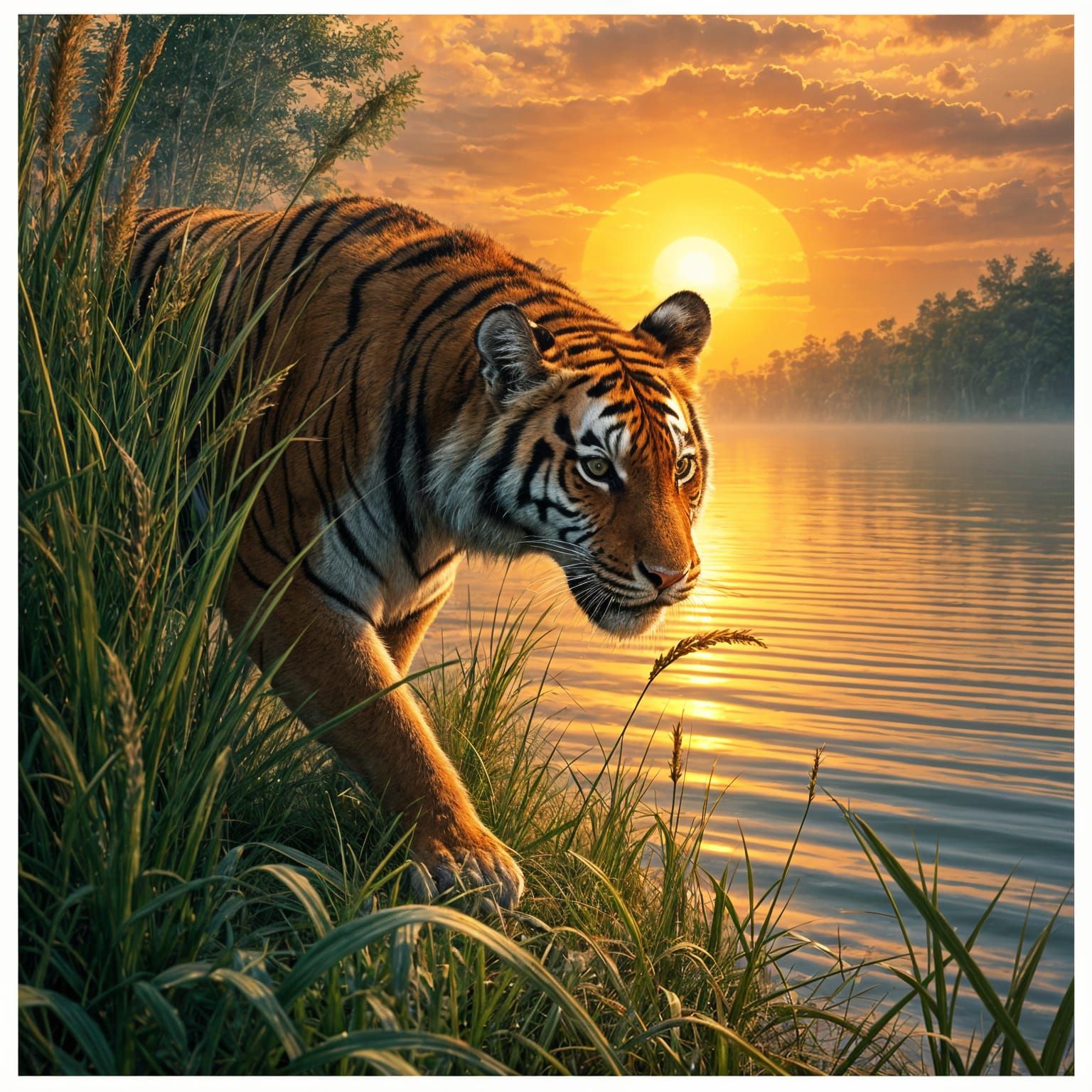 Tiger Lake  by @undefined