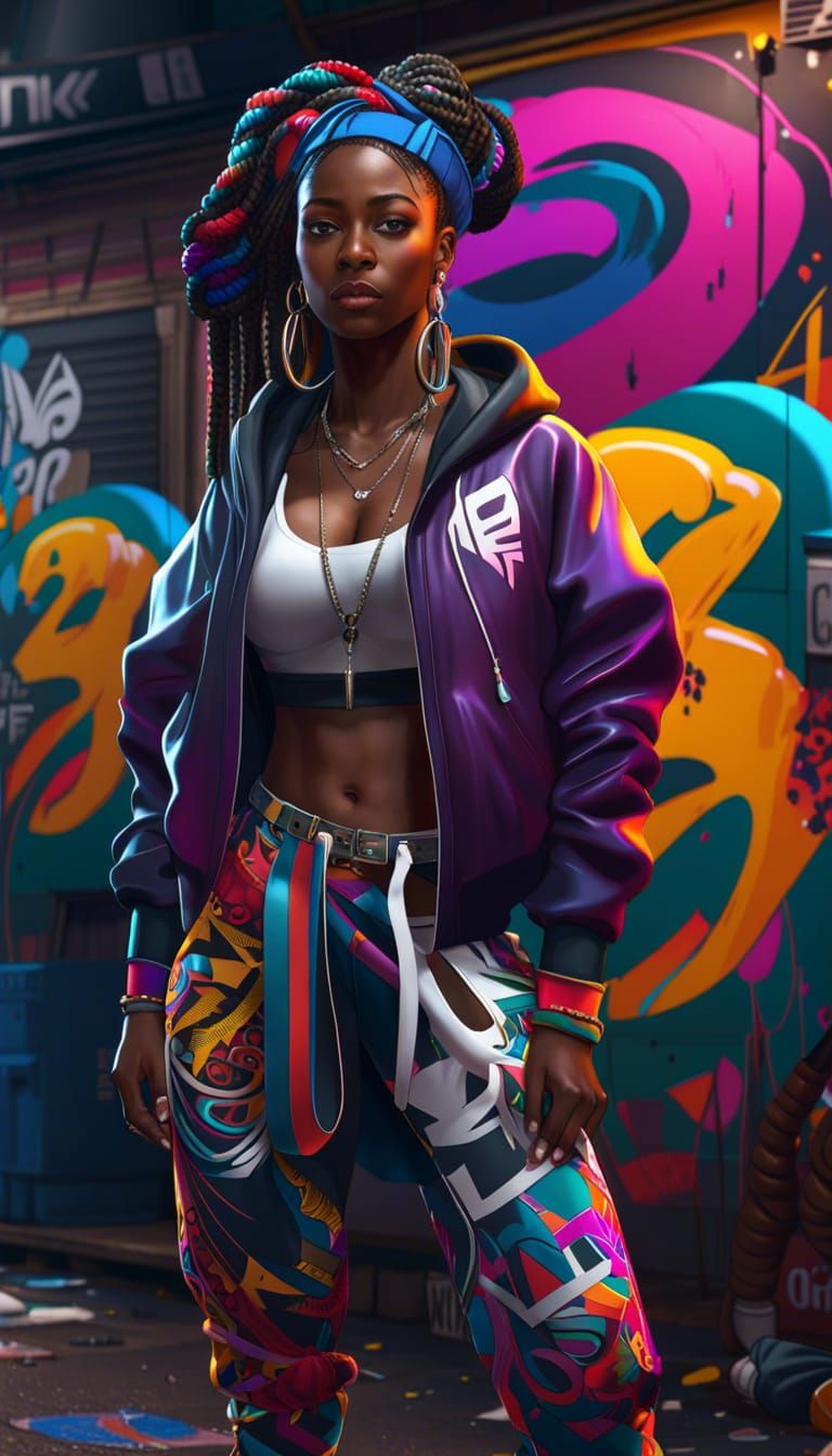 Hip-Hop Drip Shot  by @BlueRue