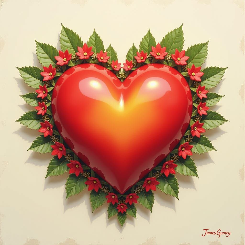 Pure Heart Renewed Spirit Oil Painting