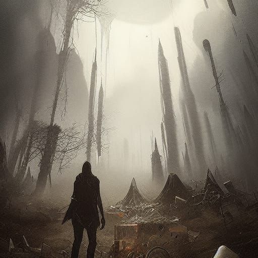 Toxis land of nucler waste.