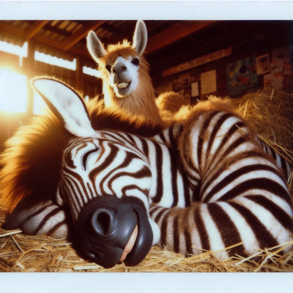 Sunday Morning at the Petting Zoo