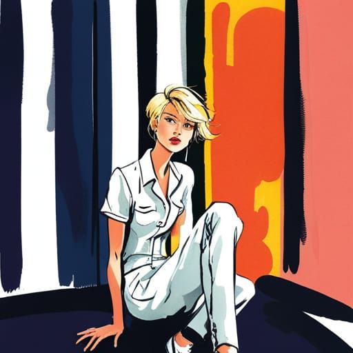 Vintage 1980’s New Wave Fashion Style : r/nightcafe