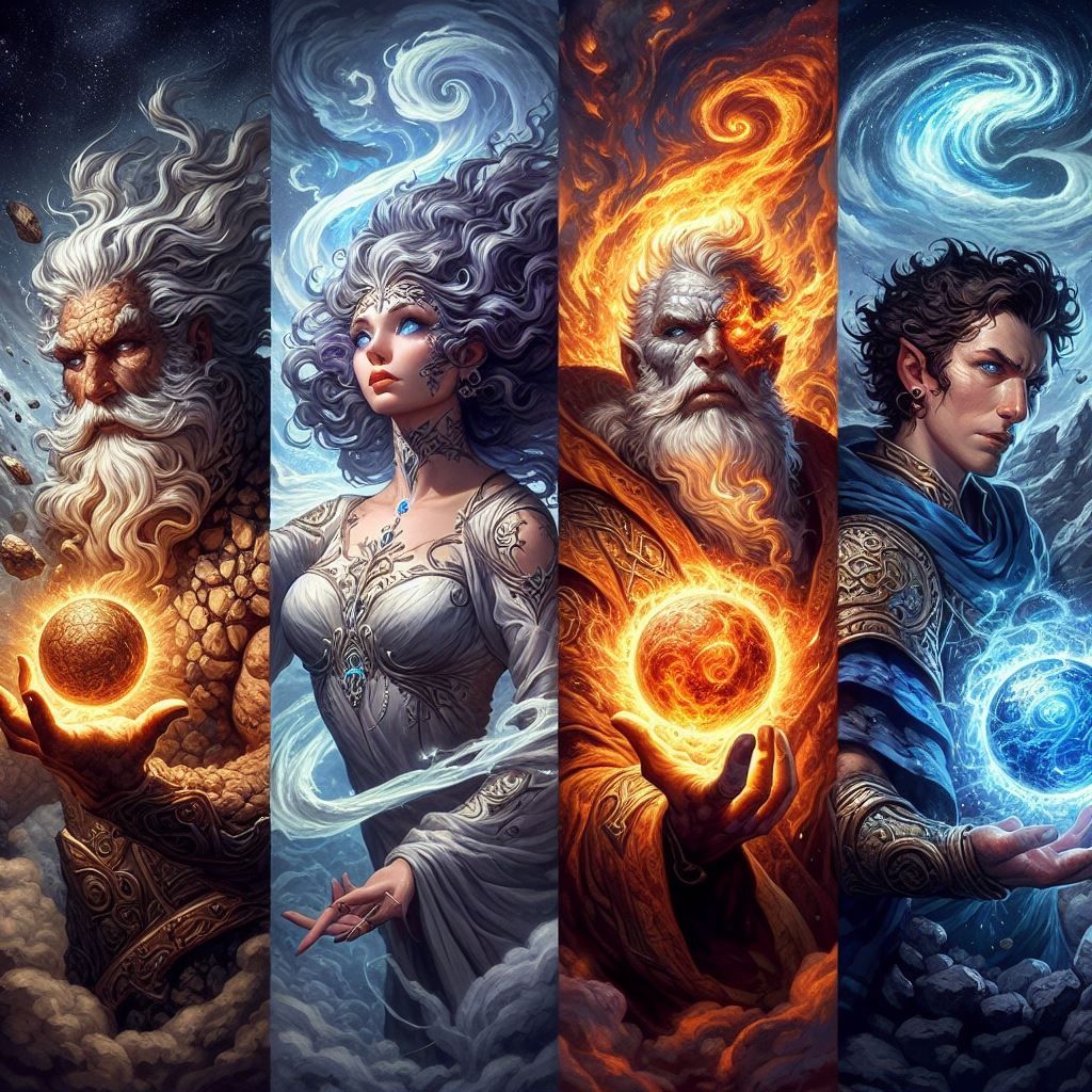 the four elemental sorcerers