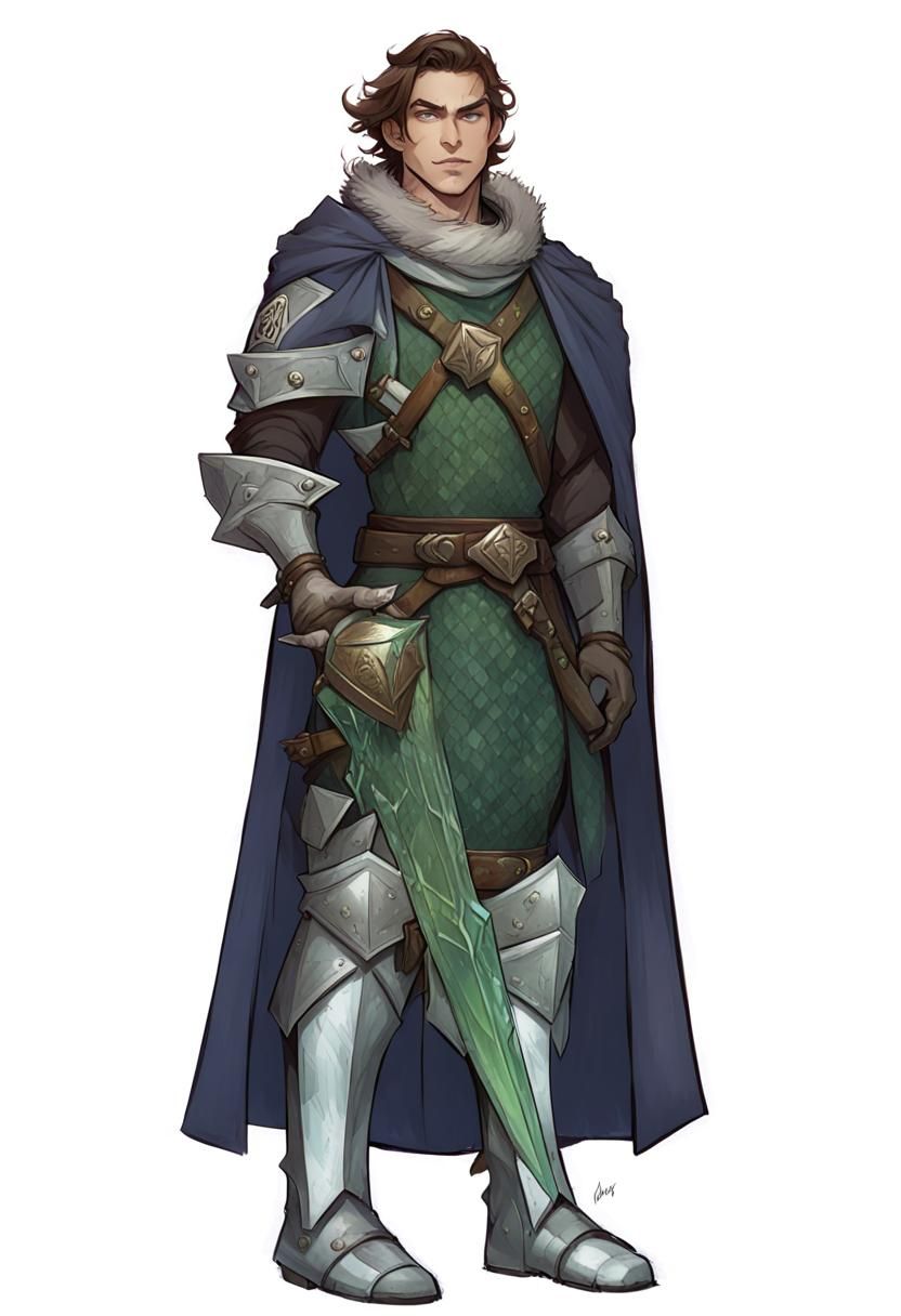 dnd male paladin of nature - AI Generated Artwork - NightCafe Creator