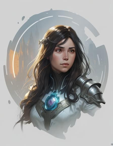 A girl