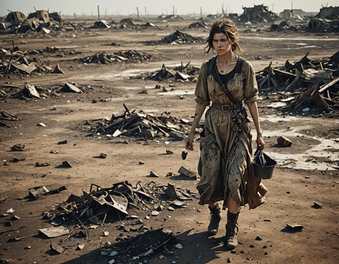 Surviving in a wasteland.  by @Phoebe
