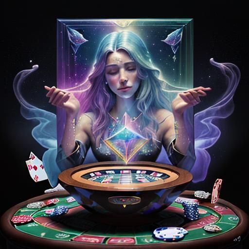 Gambling Goddess - AI Generated Artwork - NightCafe Creator