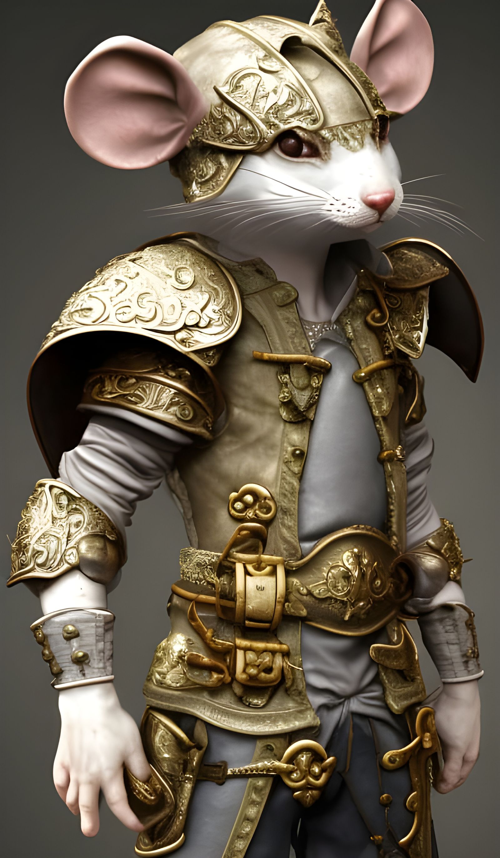 Adventurer mouse  by @Zipy