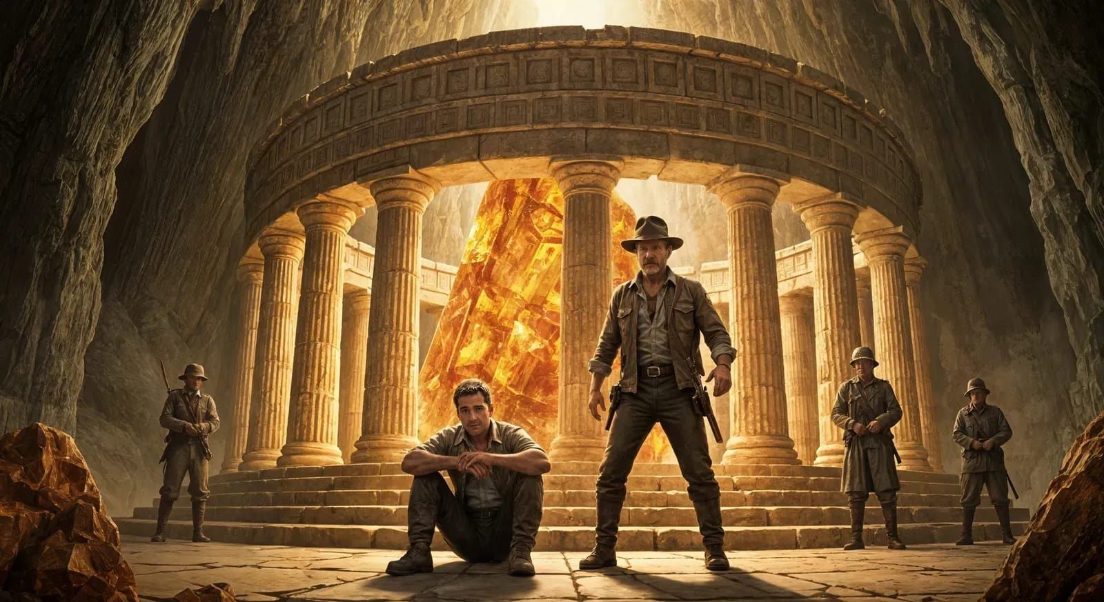 They Are Not Following Us Inside The Temple