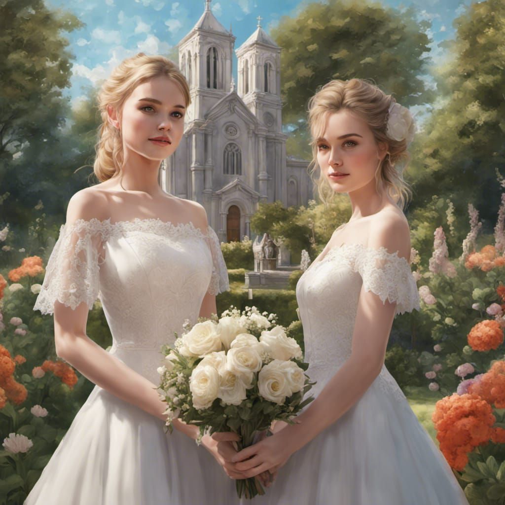 Bridesmaids - AI Generated Artwork - NightCafe Creator