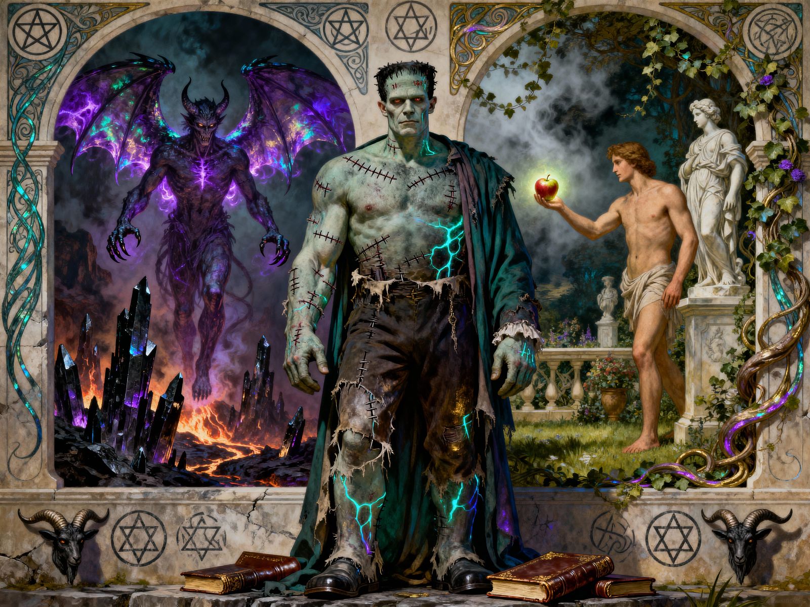 I ought to be thy Adam, but I am rather the fallen angel, whom thou drivest from joy.  by @K F Fox 