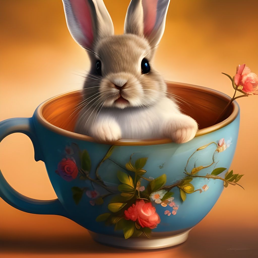 adorable Bunny  by @RoseKnight