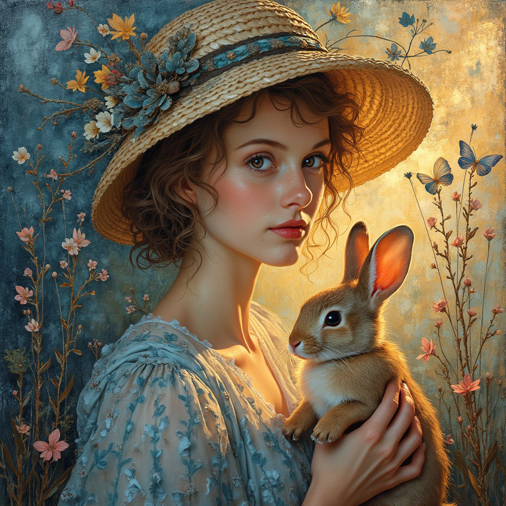 Portrait, Beatrix Potter style