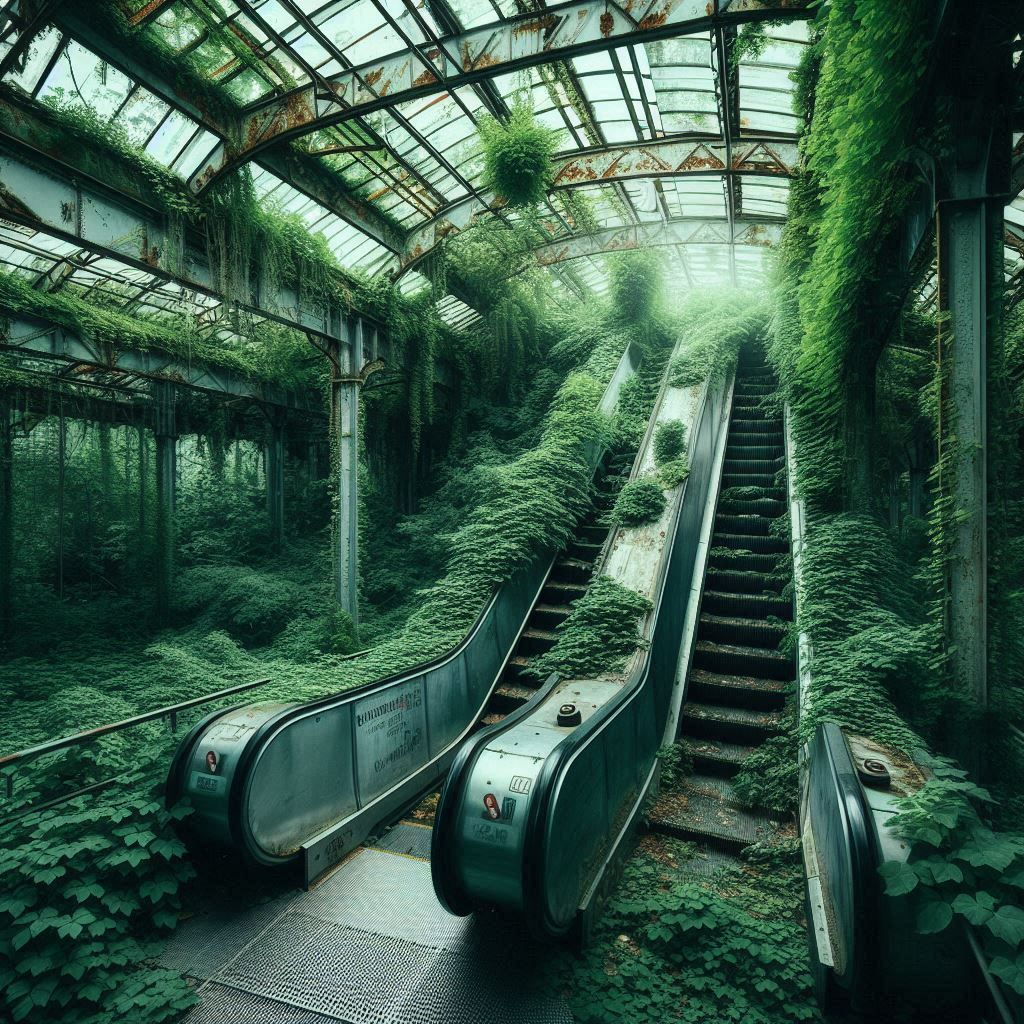 Abandoned Escalator