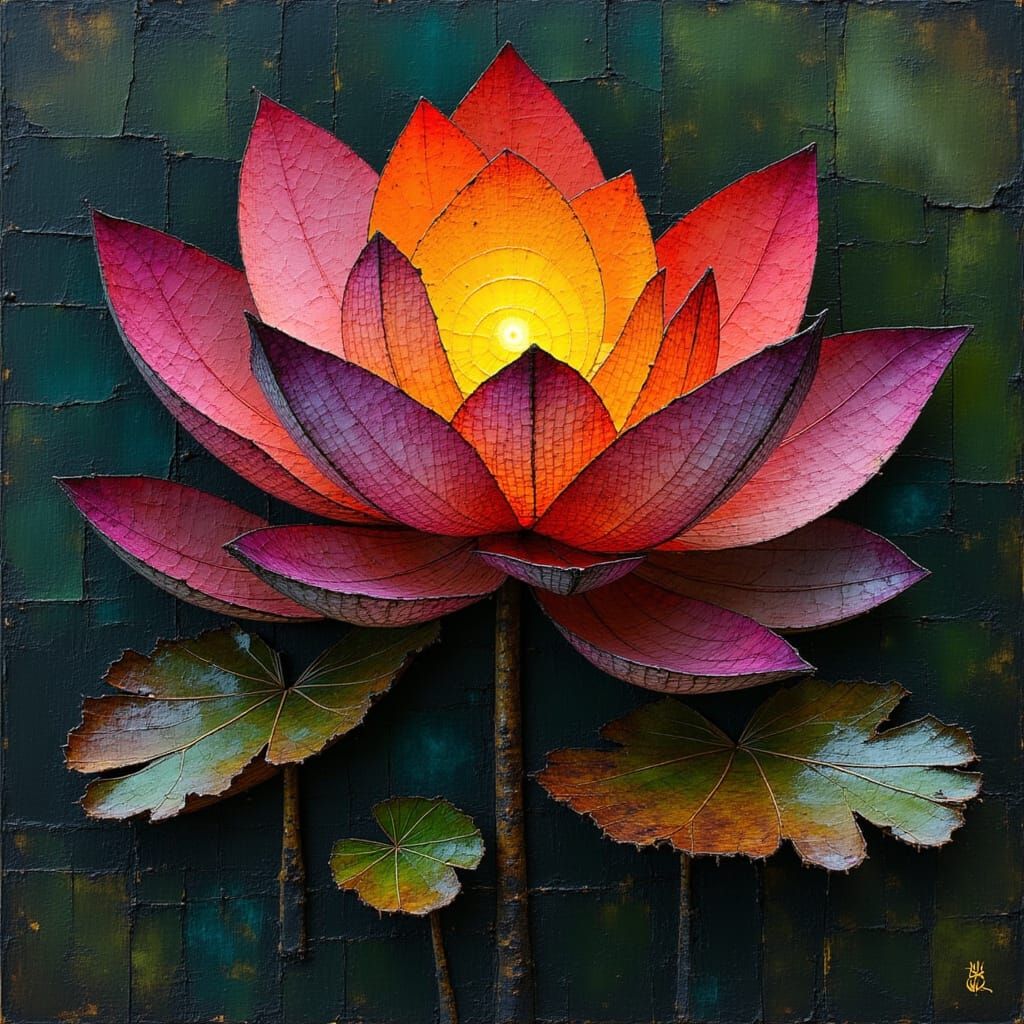 Cracked Lotus