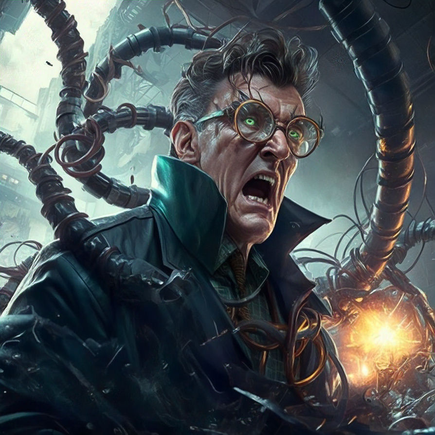 Doctor Octopus - AI Generated Artwork - NightCafe Creator