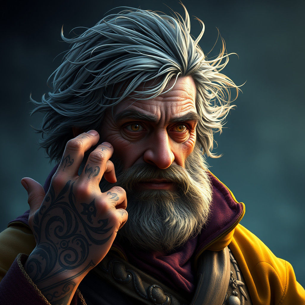 Standing before him was Captain Henrik, a seasoned mariner w...
