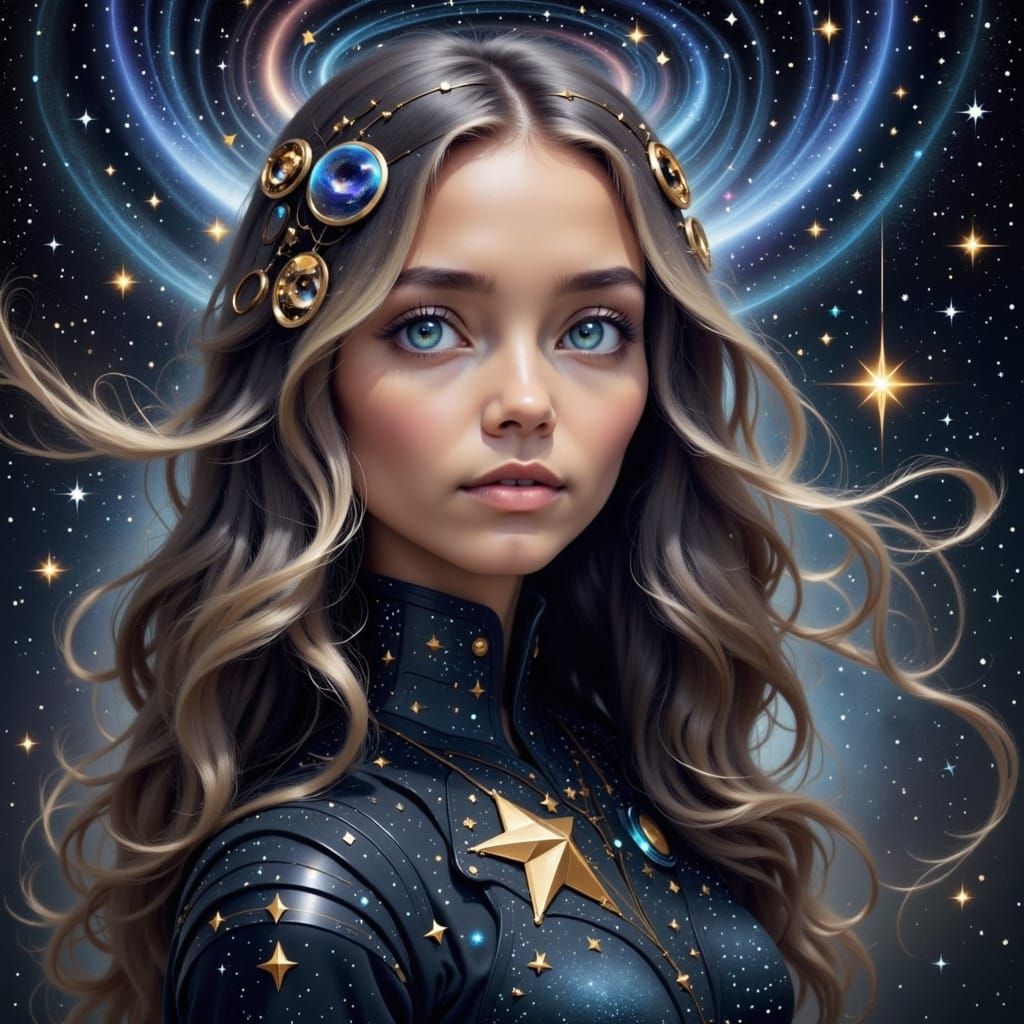 Hello my beautiful one this Star loves you <lora:Cosmic Code Telexa:1.0> 