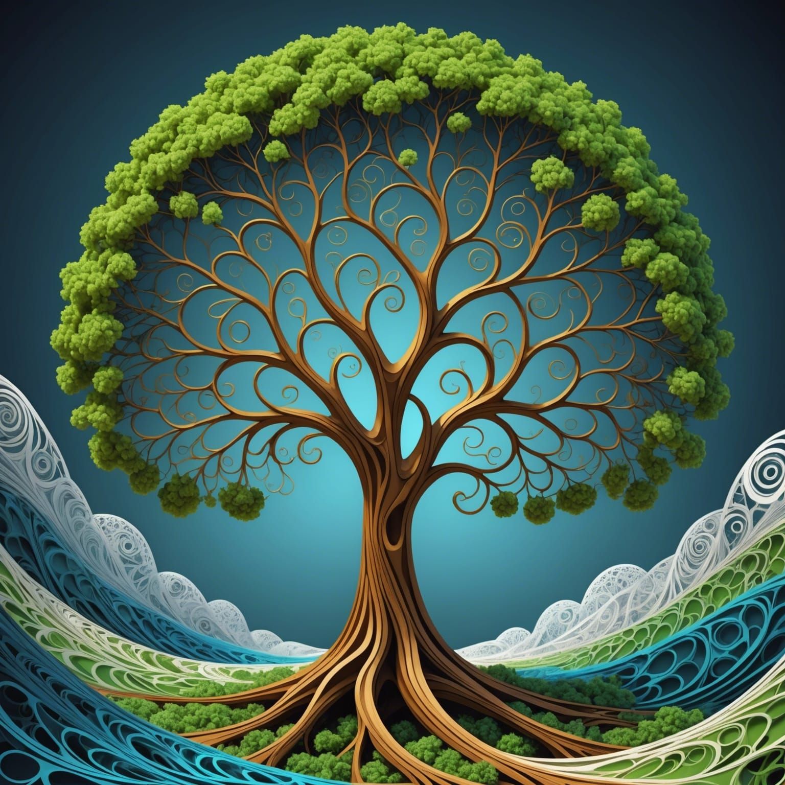 An unusual tree