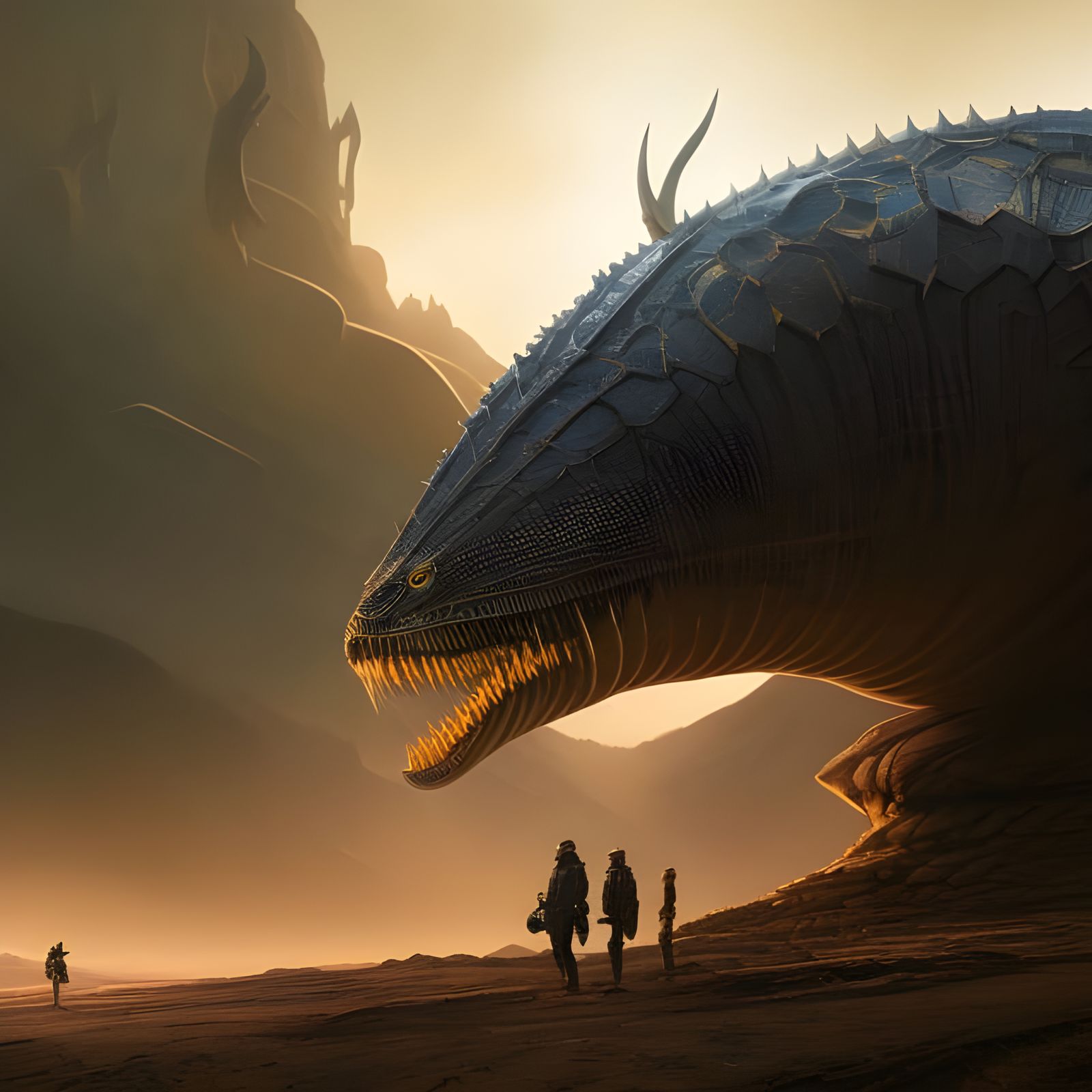 Gigantic Sandworm