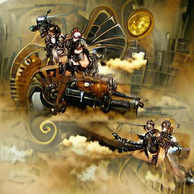 Ride of The Valkyries steampunk