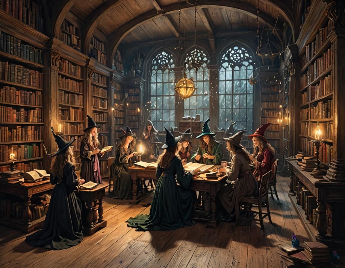 Wizards Back to School  by @Ipgorn
