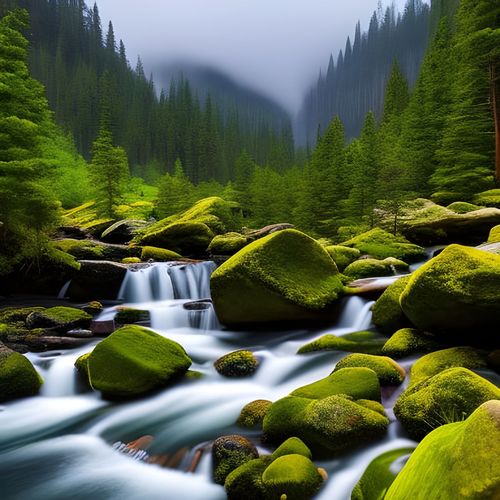 Rocky Waterfall