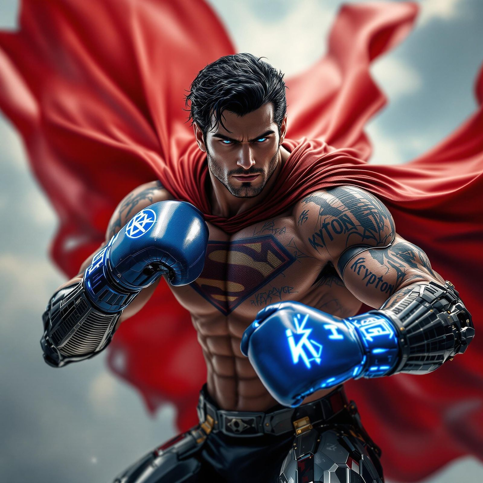 ROUND ONE  by @Burnedout001