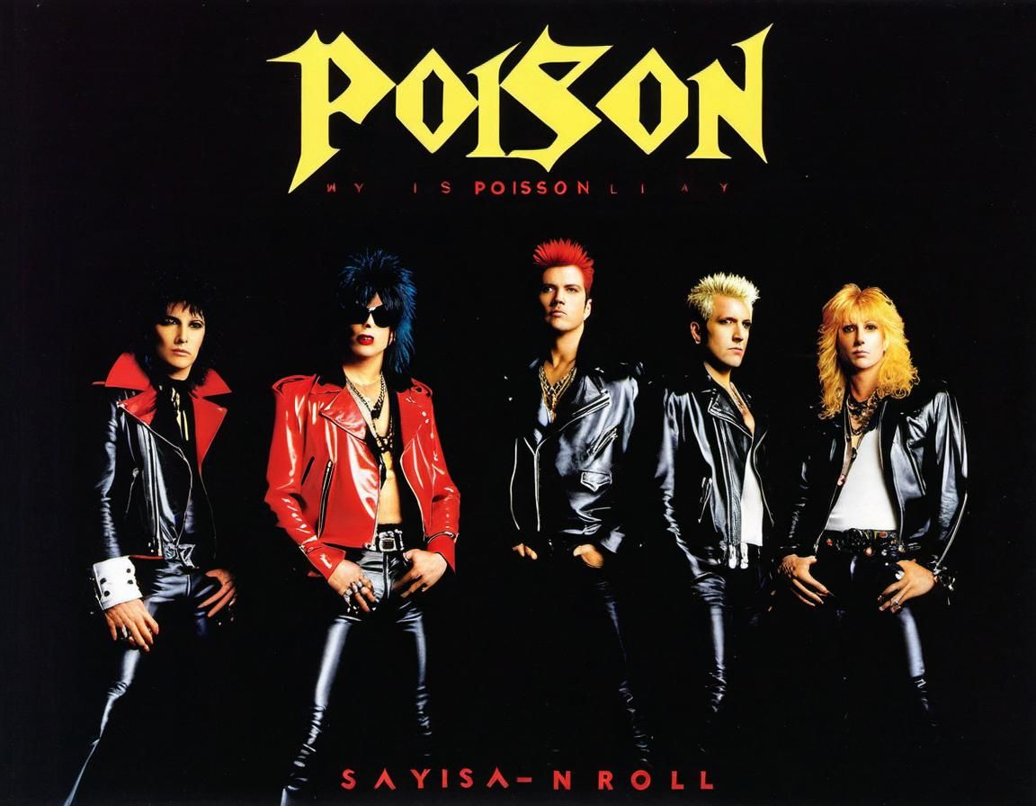 "Poison" Band/Album cover  by @Twolvies