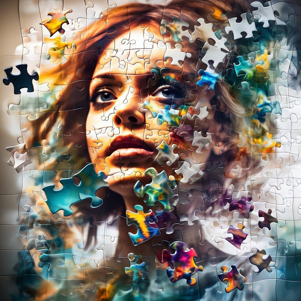 Putting her life back together one piece at a time