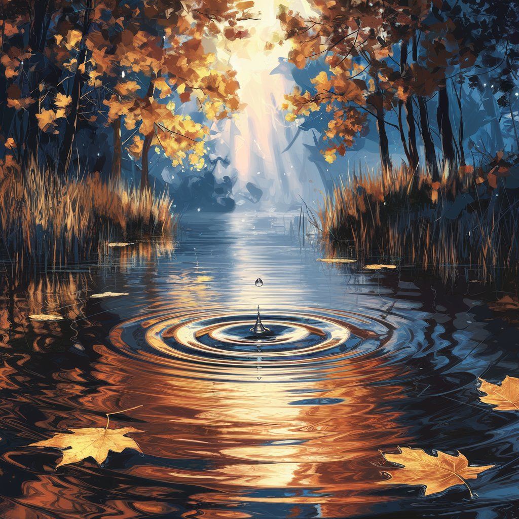 Golden Echoes on Water