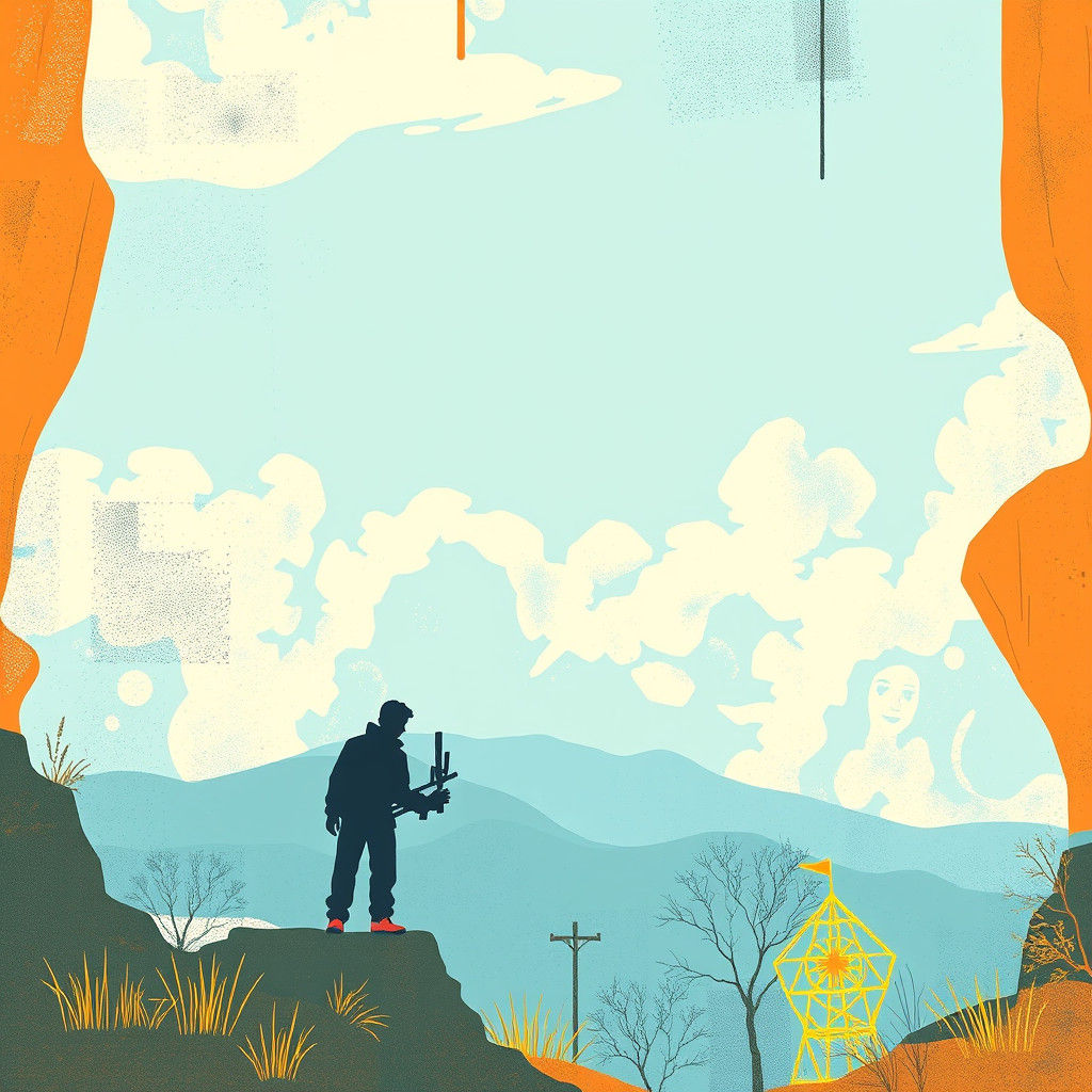 Smiling Baby Girl in a Magical Floral Room