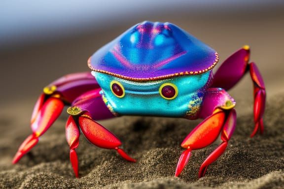 🦀 Sally Lightfoot  by @BlueRue