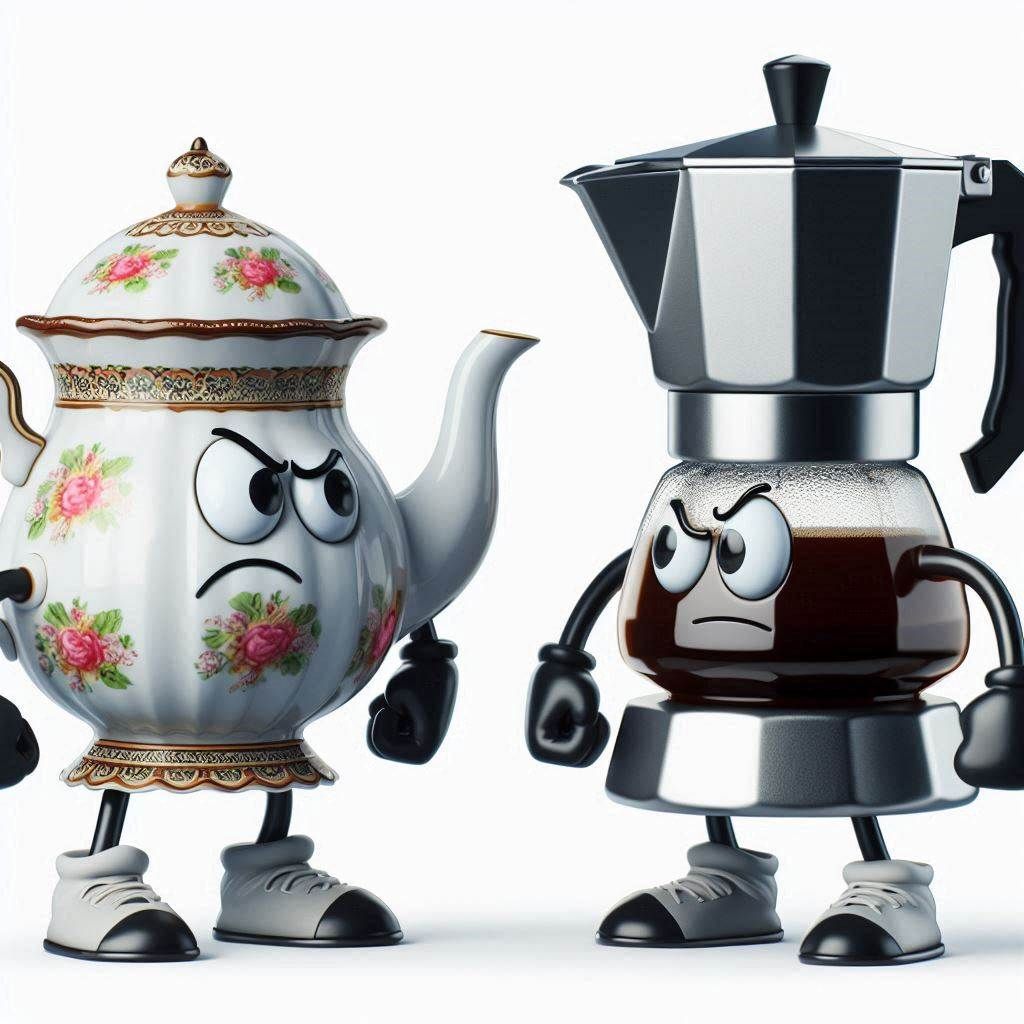 Coffee vs. tea: irreconcilable ideological differences!