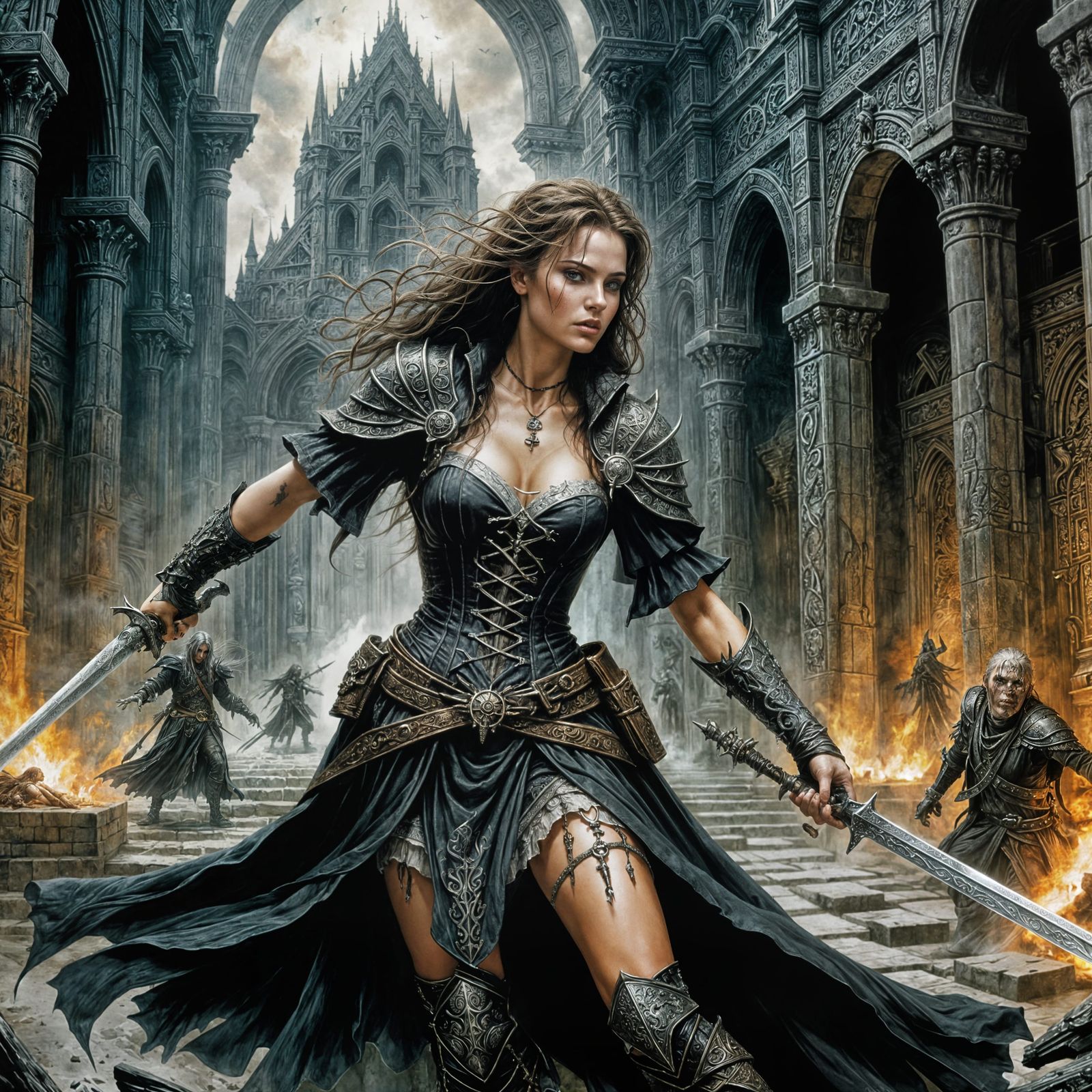 Against the undead  by @ShclasH